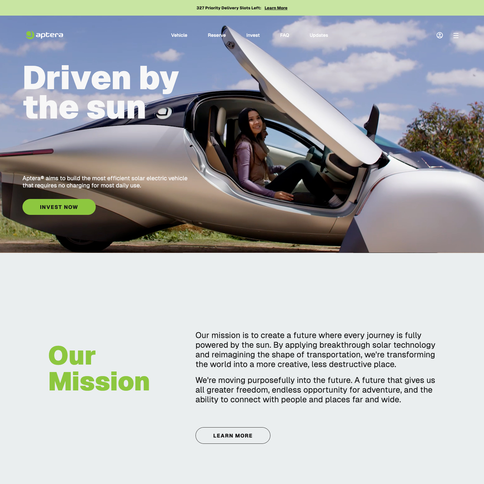Aptera Website