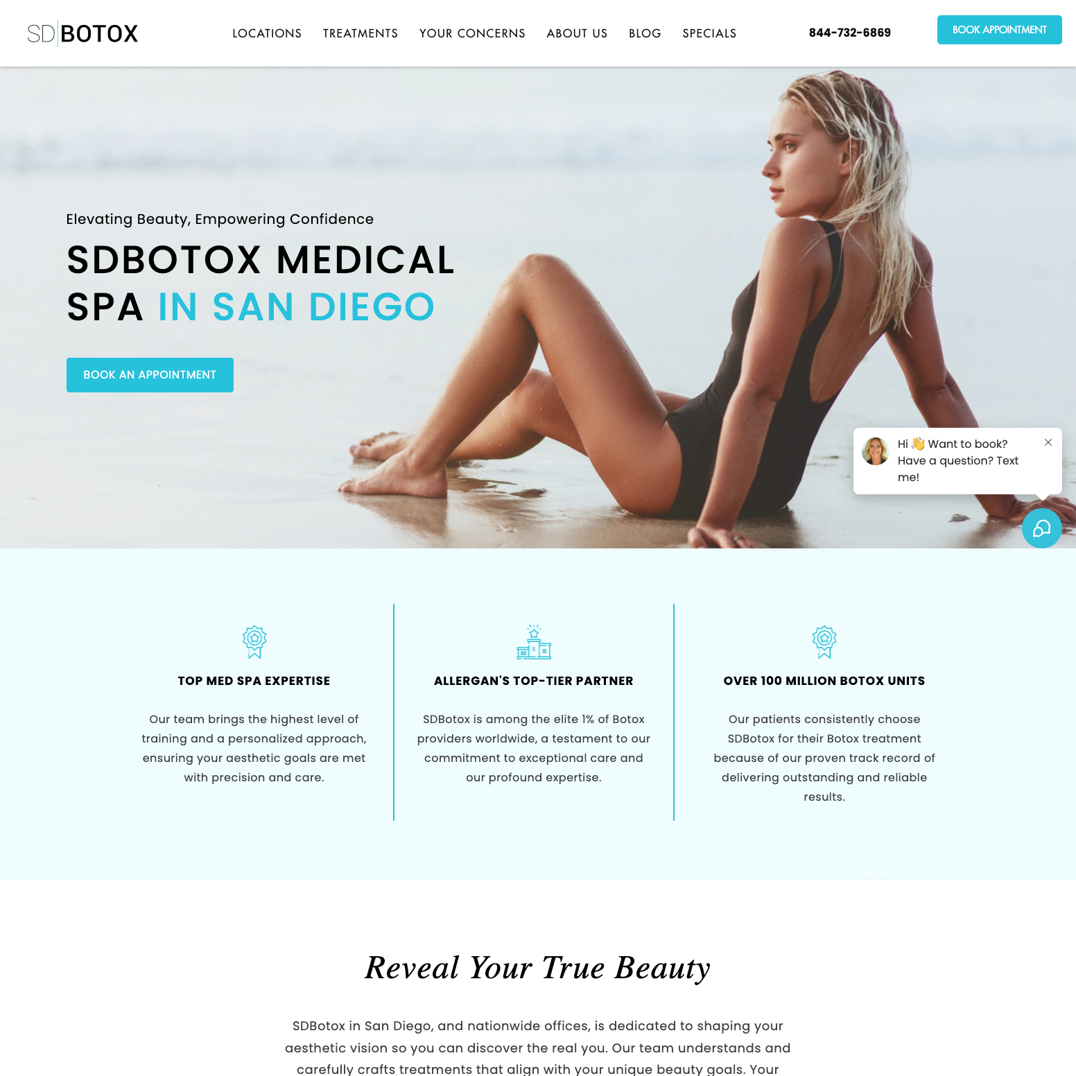 SDBotox Website